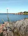 Island outside Oskarshamn.