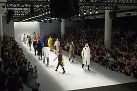 Image 15Models on the runway at São Paulo Fashion Week, 2017 (from Fashion show)