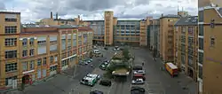Osramhöfe, former lightbulb plant, now used for various commercials