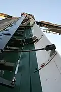 Sail with brake valve