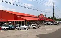An outlet mall in Pigeon Forge.