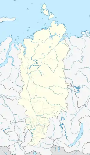 Irsha is located in Krasnoyarsk Krai