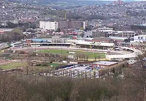 Owlerton Stadium, Sheffield's home for a period during the 1980s and 1990s