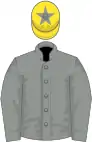 grey, yellow cap, grey star