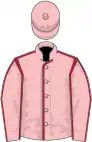 Pink, maroon seams