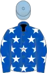 Royal Blue, White stars, Light Blue cap