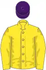 Yellow, purple cap
