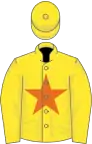 Yellow, orange star