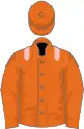 Orange, pink epaulets