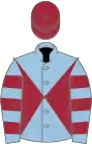 Orange, white stripe