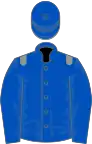 Royal blue, grey epaulets