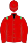 Red, Emerald Green epaulets