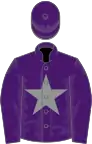 Purple, grey star