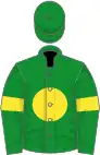 Green, yellow disc and armlets
