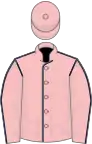 Pink, Dark Blue seams, Pink cap