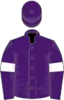 Purple, white armlets