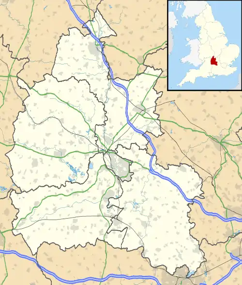 Wantage is located in Oxfordshire