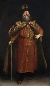 Portrait of Russian ambassador Pyotr Potemkin, 1681–1682
