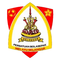 Selangor Malays' Football Association crest; second logo (2017)
