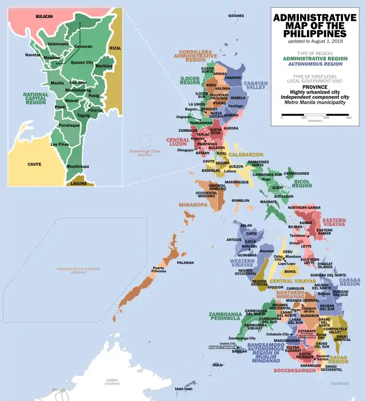 Administrative Map of the Philippines