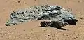 "Lebanon" meteorite on Mars – viewed by Curiosity (May 25, 2014).