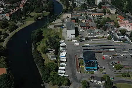 Bird eye view from University bridge