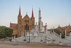 Saddar's St. Patrick's Cathedral is seat of the Roman Catholic Archdiocese of Karachi.