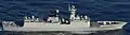 Yantai underway on 27 December 2014.