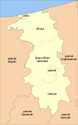 Division into gminas