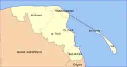 Division into gminas