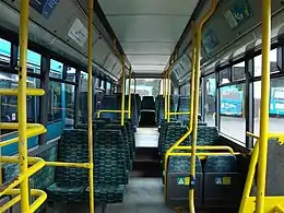 An Arriva North West Plaxton Prestige interior