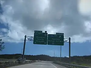 PR-30 at its junction with PR-53