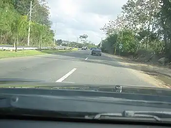 Heading south along PR-6, February 2008