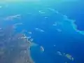 This part of the lagoon, near Dumbéa and Païta, in the North-West of Nouméa, is not included in the UNESCO world heritage sites.