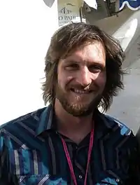 Paddy Milner at the 2011 Glastonbury Festival