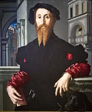 Portrait of Bartolomeo Panciatichi, c. 1540.