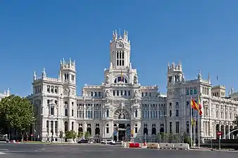The Palacio de Comunicaciones