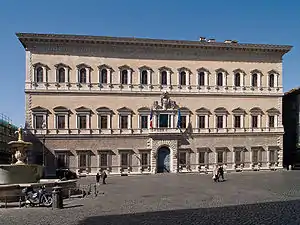 High Renaissance - Palazzo Farnese (Rome), 1534-1546, by Antonio da Sangallo the Younger