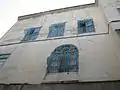 Facade of the Nessim Samama palace