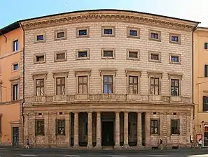 Baldassare Peruzzi, Palazzo Massimo alle Colonne in Rome