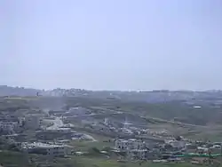 Al-Ram in the background