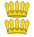 Example of Palisado crowns (English Heraldry)