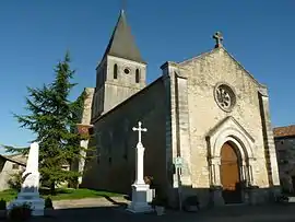 The church in Palluaud