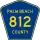 County Road 812 marker