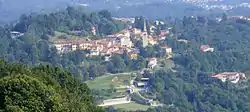 Bioglio seen from Pettinengo