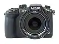 Front view with zoom lens Leica DG Vario-Elmarit 12–60&nbsp;mm f/2.8–4.0