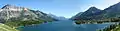 Panorama taken from Prince of Wales hotel looking south