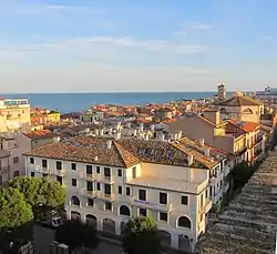 Skyline from castle tower