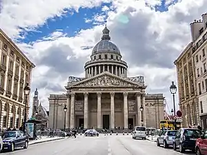 Panthéon (Paris), 1758–1790, by Jacques-Germain Soufflot and Jean-Baptiste Rondelet