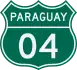 National Route 04 shield}}